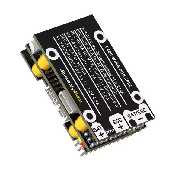 SpeedyBee F405 WING F405Wing APP Board ICM42688P Flight Controller for RC Fixed Wing Model Airplane Stack